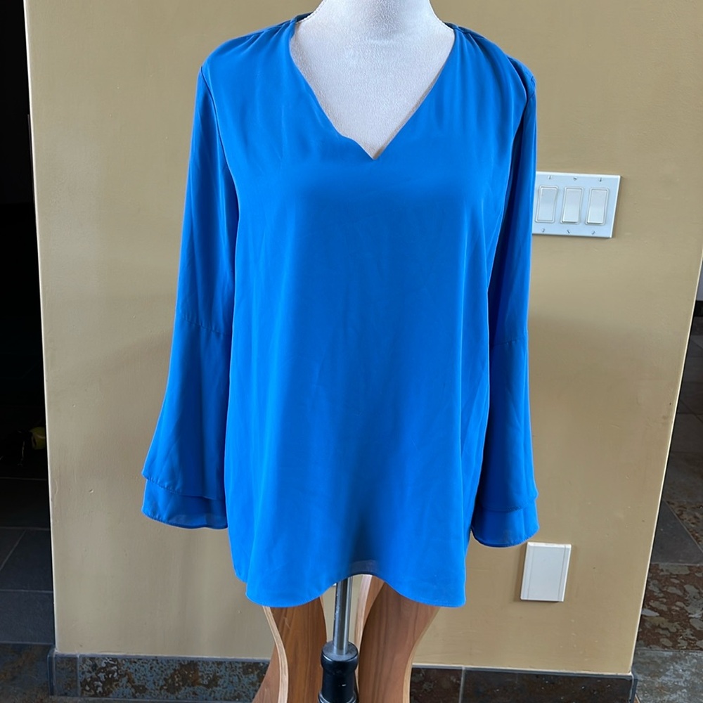 Alfani flowy long sleeve tunic size 14